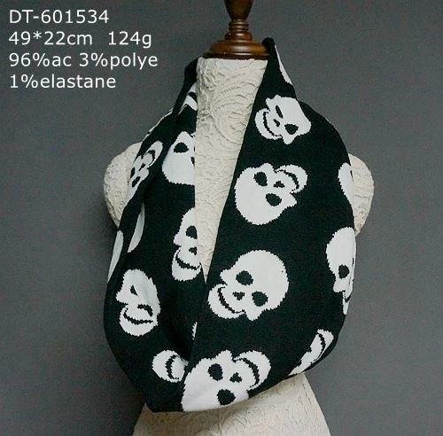 Dệt kim Jacquard snood